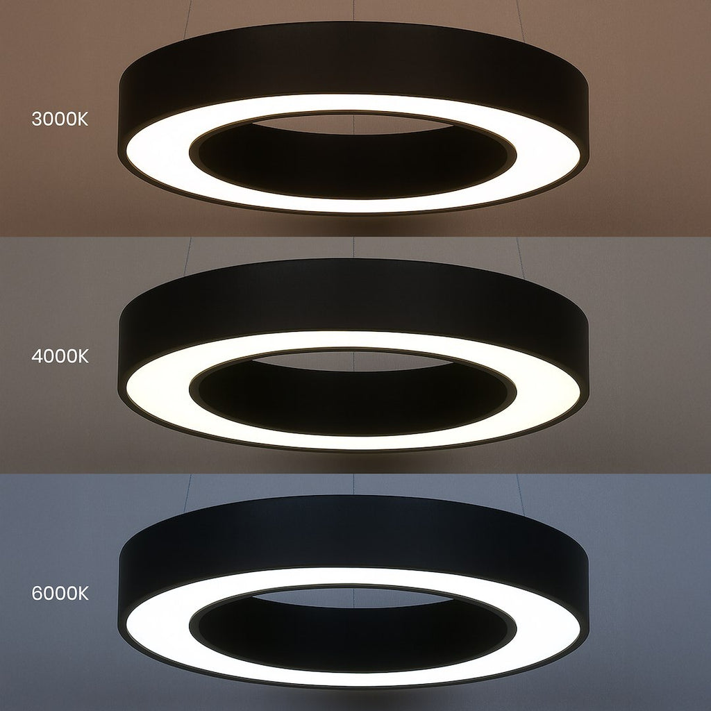 Viseća svjetiljka Union Crna 40W LED 3000-4000-6000K