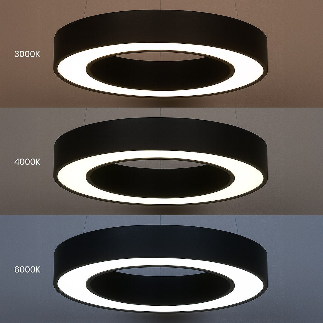 Viseća svjetiljka Union Crna 40W LED 3000-4000-6000K