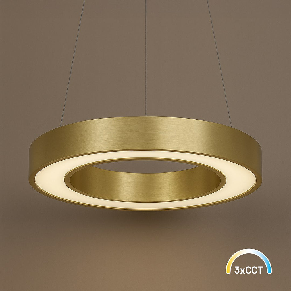 Viseća svjetiljka Union Gold 40W LED 3000-4000-6000K