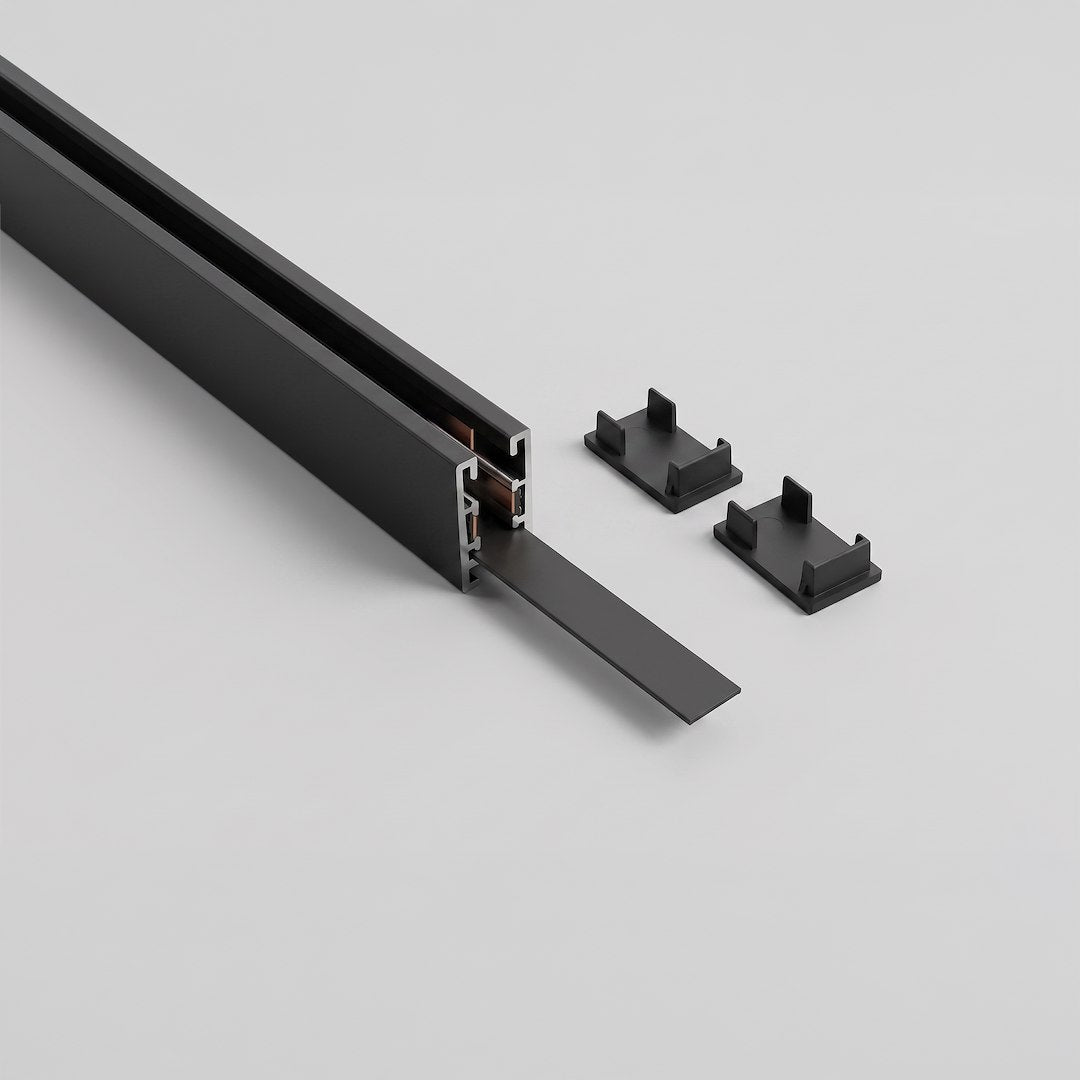 Magnetna tračnica 100CM za Magnetni sustav SMALL 5 mm širine, CRNA