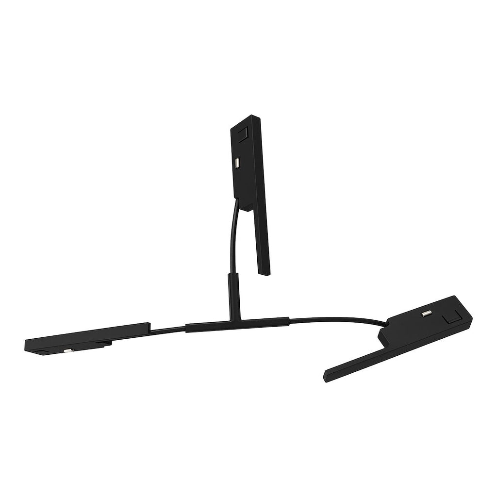 Konektor T za Magnetni sustav SMALL 5 mm širine, CRNI