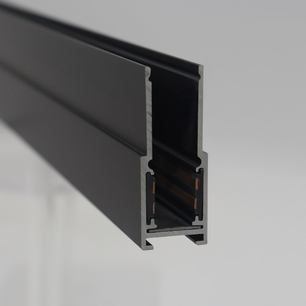 Magnetna tračnica 100CM za Magnetni sustav MEDIUM 10 mm širine, CRNA