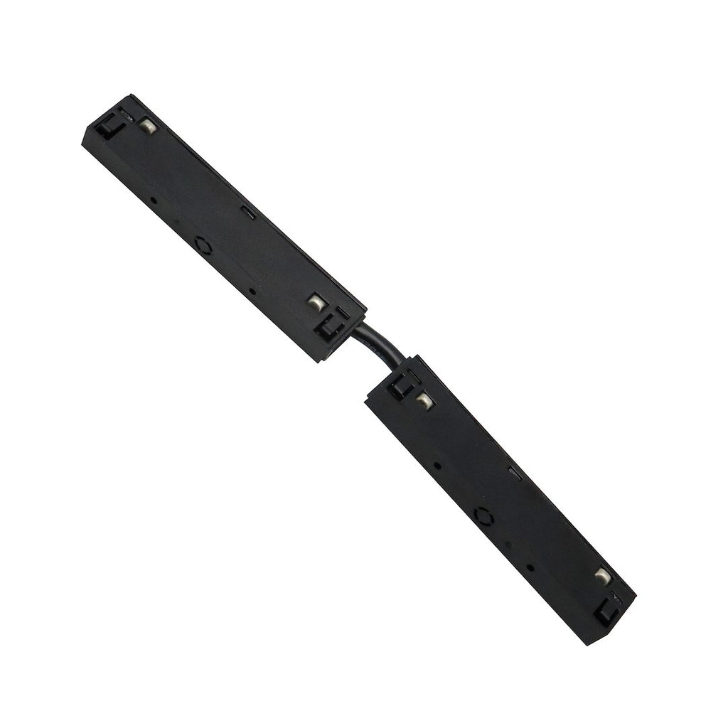 Konektor ravni za Magnetski sustav MEDIUM 10 mm širine, CRNI