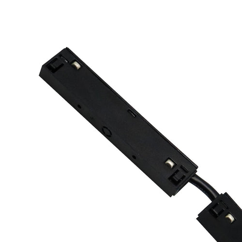 Konektor ravni za Magnetski sustav MEDIUM 10 mm širine, CRNI