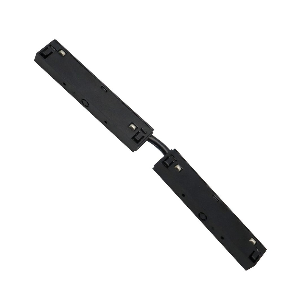 Konektor ravni za Magnetski sustav MEDIUM 10 mm širine, CRNI