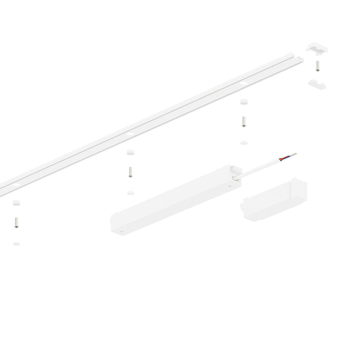 Magnetna tračnica 100CM za Magnetni sustav SLIM 5 mm visine, BIJELA
