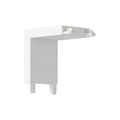 Konektor L za Magnetni sustav SLIM 5 mm visine, BIJELI