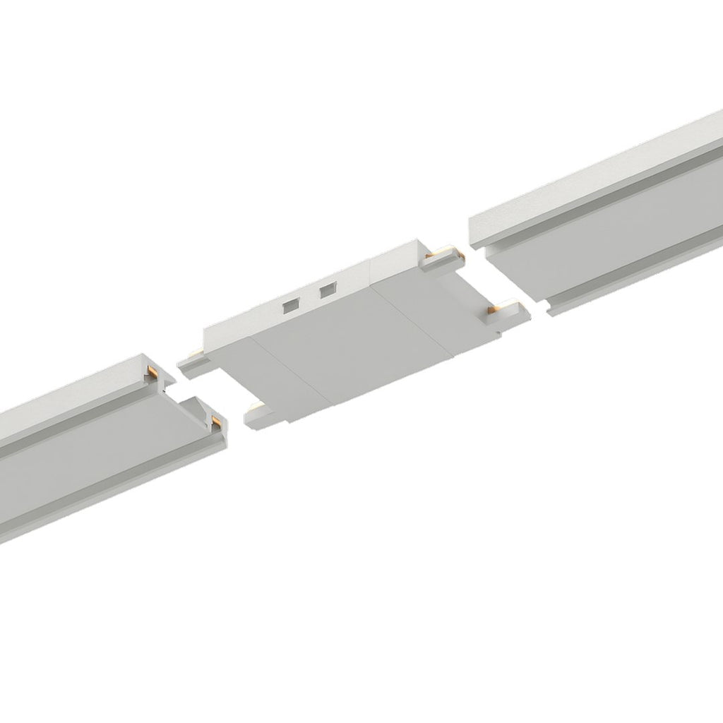 Konektor ravni za Magnetni sustav SLIM 5 mm visine, BIJELI