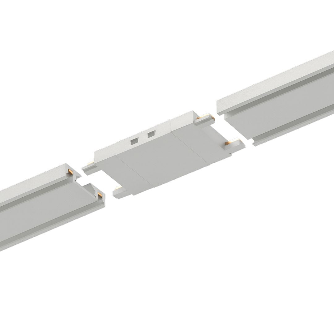 Konektor ravni za Magnetni sustav SLIM 5 mm visine, BIJELI