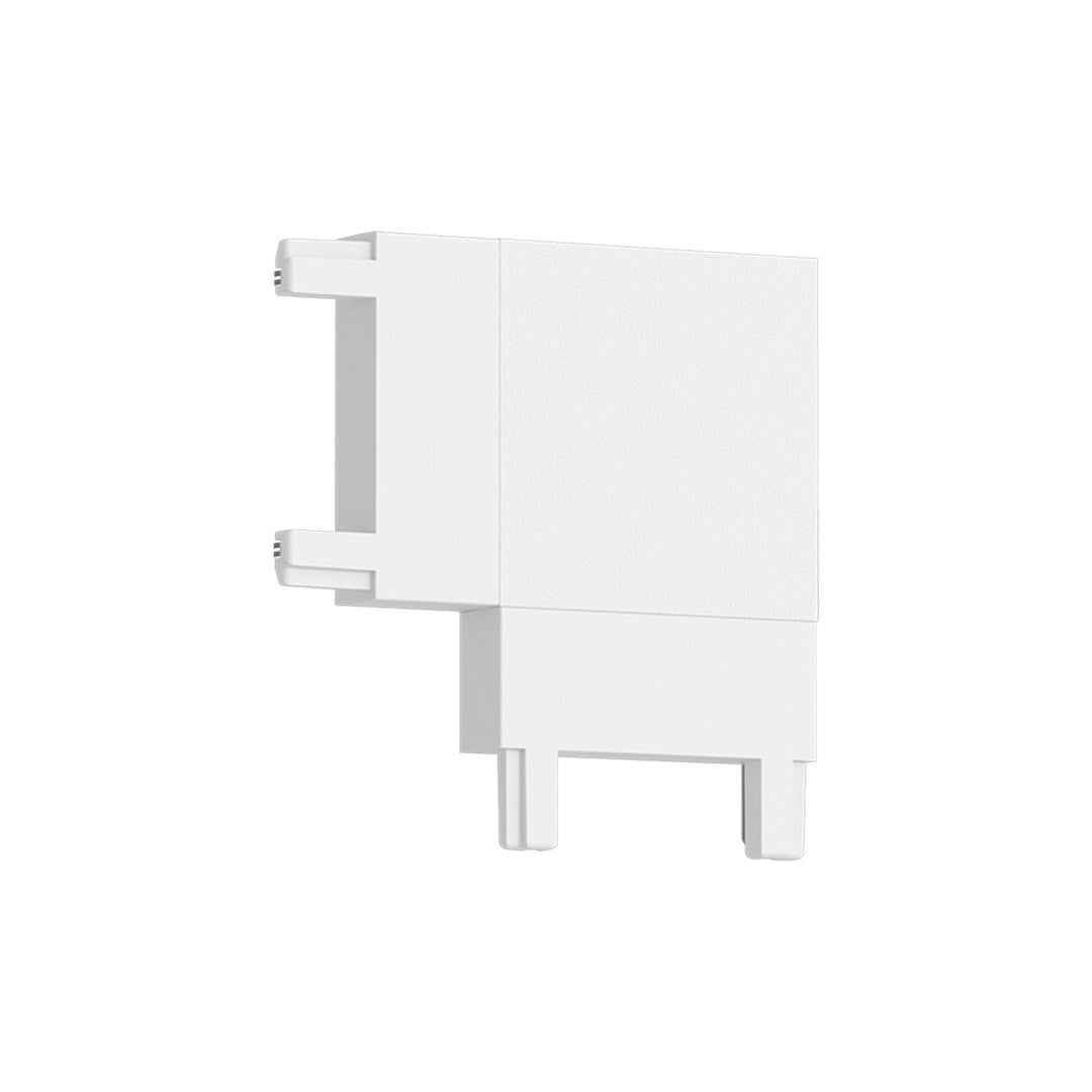 Konektor kutni za Magnetni sustav SLIM 5 mm visine, BIJELI