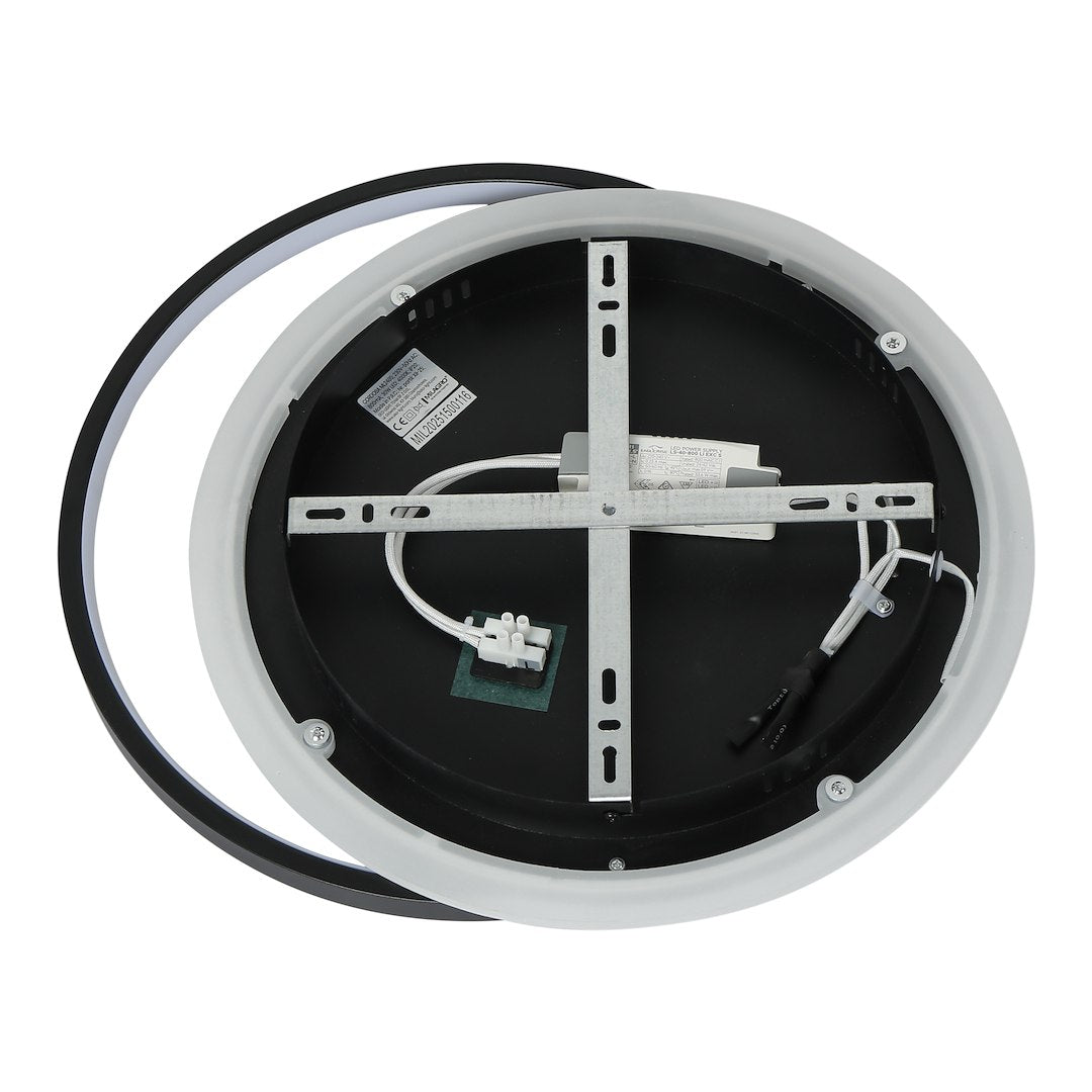 CORDOBA BLACK stropna svjetiljka LED 30W 4000K 45X39CM CRNA