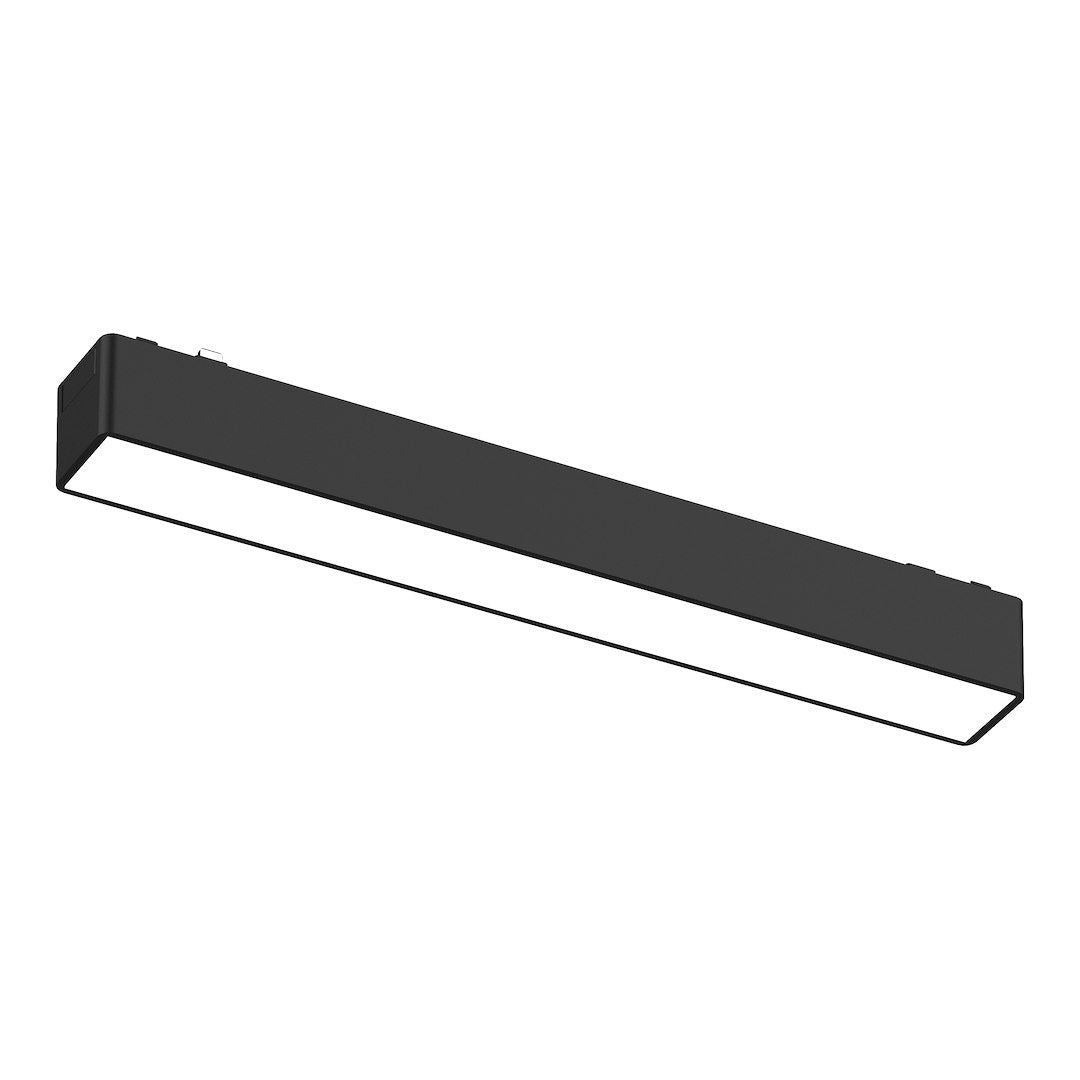 LED svjetiljka 10W CCT 48V 23CM za Magnetni sustav SLIM 5 mm visine, CRNA