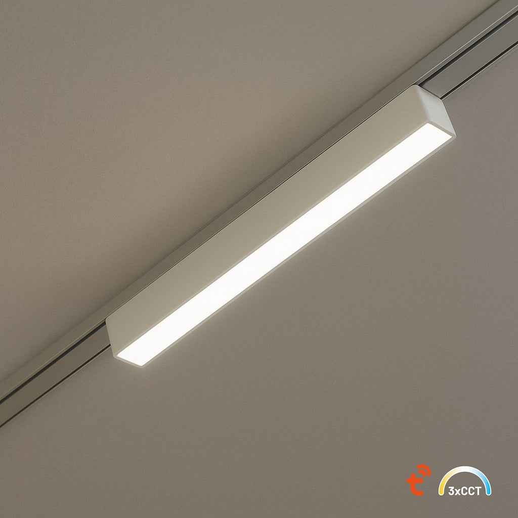 LED svjetiljka 10W CCT 48V 23CM za Magnetni sustav SLIM 5 mm visine, BIJELA