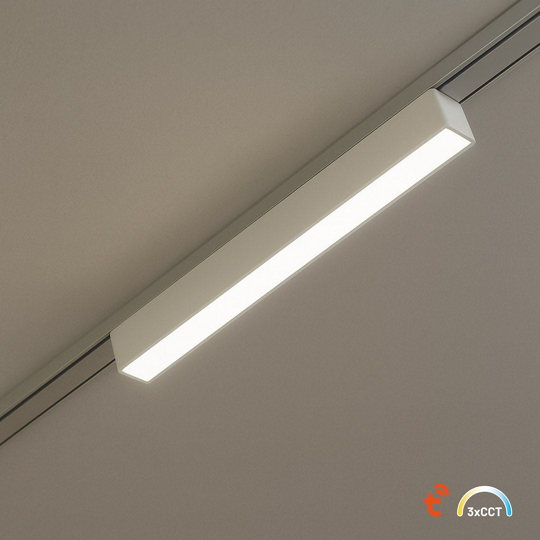 LED svjetiljka 10W CCT 48V 23CM za Magnetni sustav SLIM 5 mm visine, BIJELA