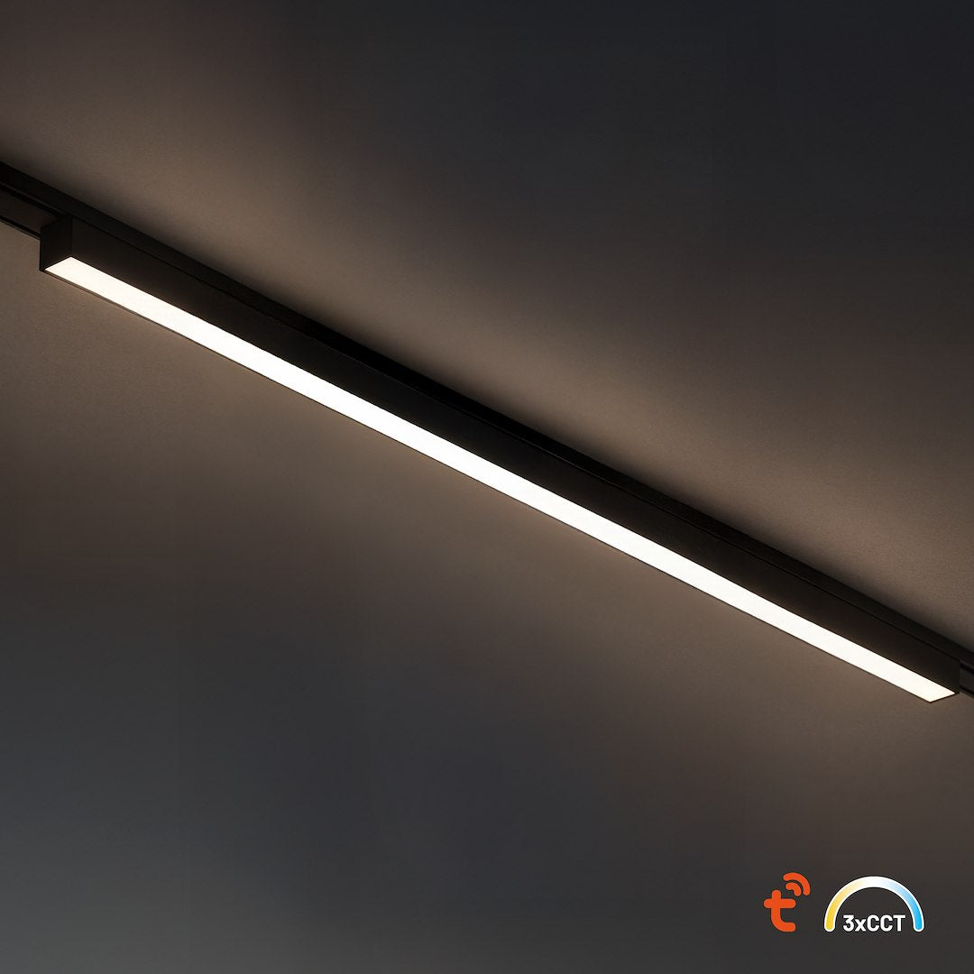LED svjetiljka 30W CCT 48V 91CM za Magnetni sustav SLIM 5 mm visine, CRNA