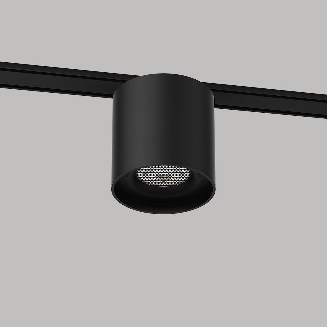LED spot svjetiljka 6W CCT 48V 8CM za Magnetni sustav SLIM 5 mm visine, CRNA