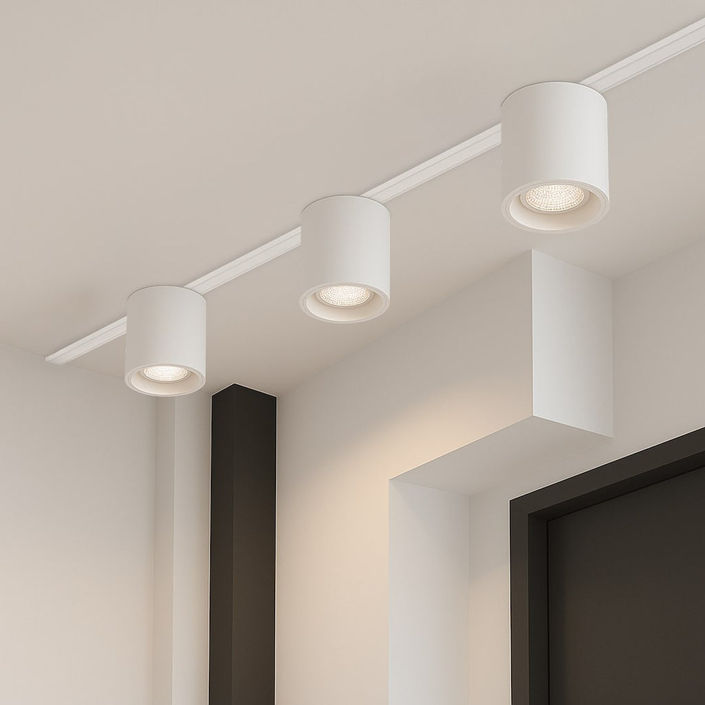 LED spot svjetiljka 6W CCT 48V 8CM za Magnetni sustav SLIM 5 mm visine, BIJELA