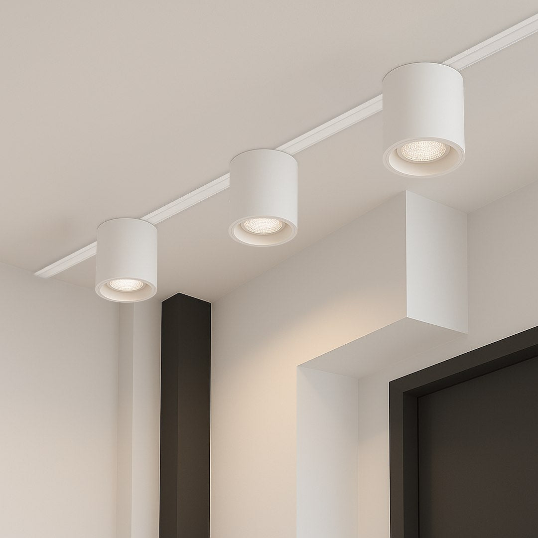 LED spot svjetiljka 6W CCT 48V 8CM za Magnetni sustav SLIM 5 mm visine, BIJELA