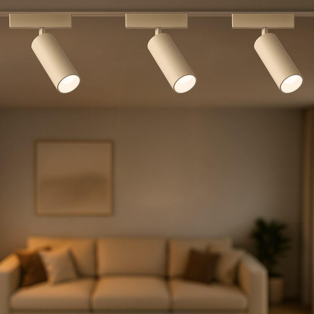 LED spot svjetiljka 9W CCT 48V 11CM za Magnetni sustav SLIM 5 mm visine, BIJELA