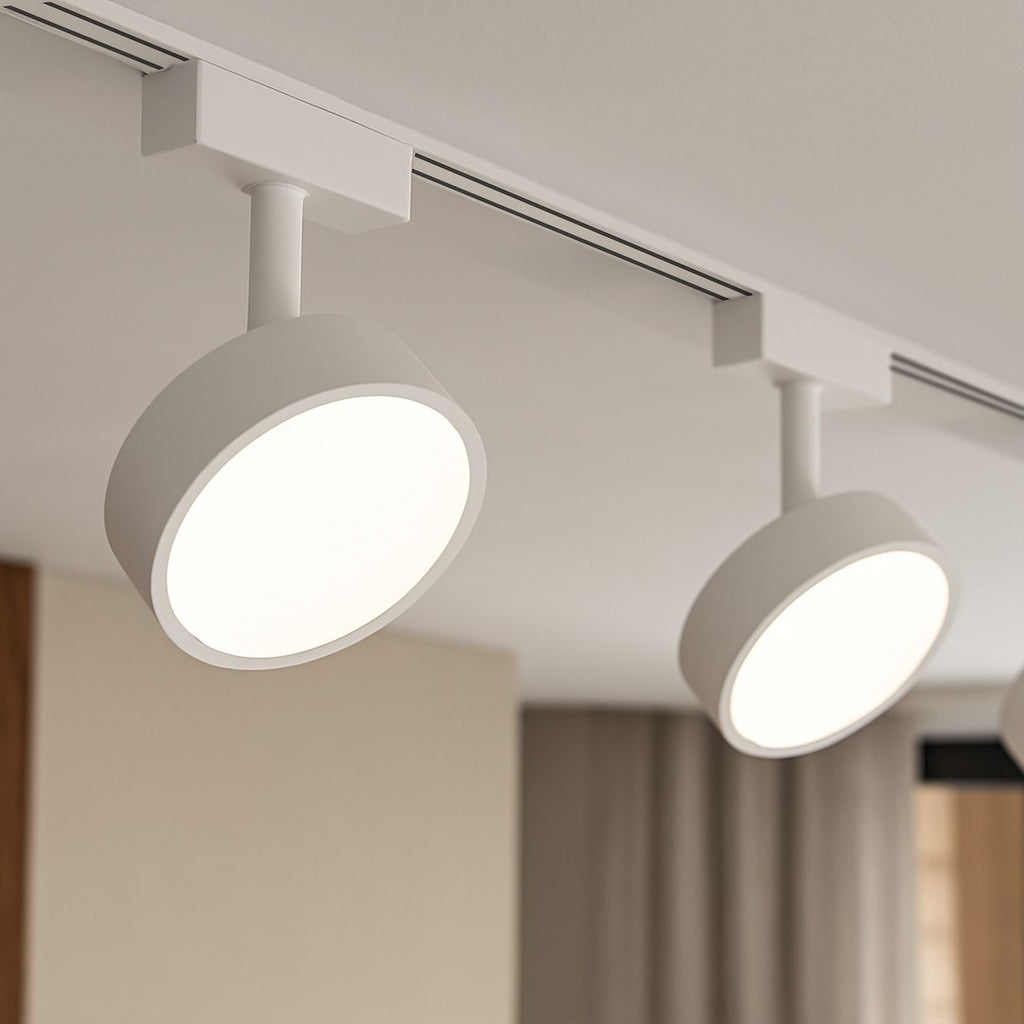 LED svjetiljka 9W CCT 48V Ø10CM za Magnetni sustav SLIM 5 mm visine, BIJELA