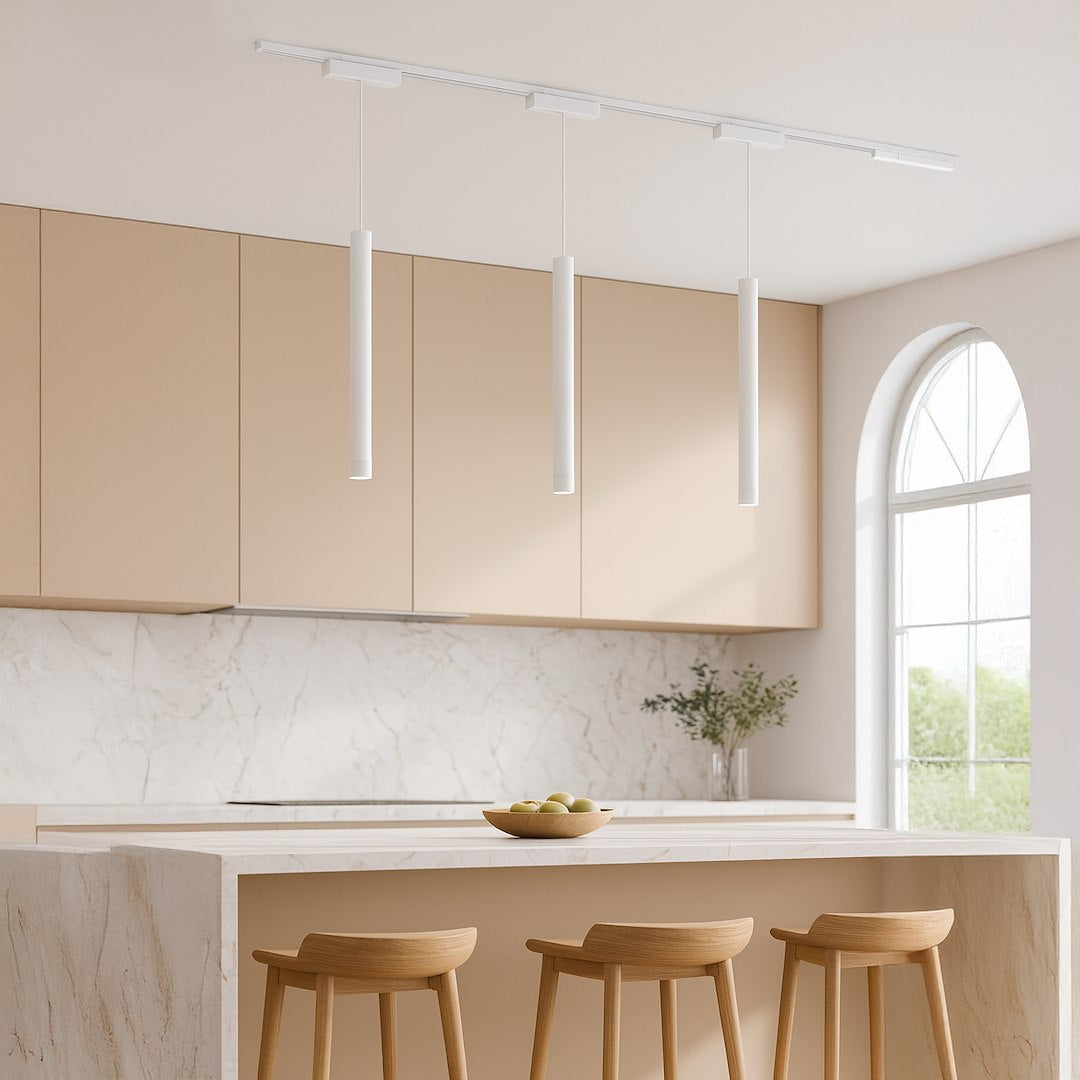 LED viseća svjetiljka 6W CCT 48V 30CM za Magnetni sustav SLIM 5 mm visine, BIJELA