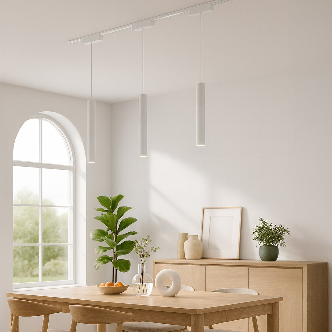 LED viseća svjetiljka 6W CCT 48V 30CM za Magnetni sustav SLIM 5 mm visine, BIJELA