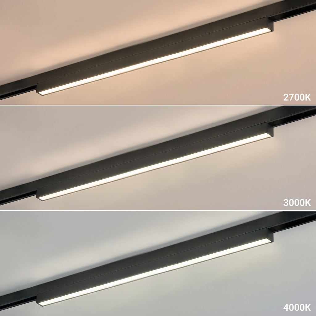 LED svjetiljka 20W CCT 48V 58CM za Magnetni sustav SMALL 5 mm širine, CRNA