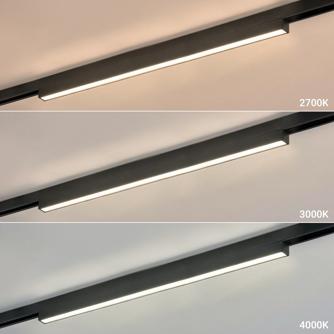 LED svjetiljka 20W CCT 48V 58CM za Magnetni sustav SMALL 5 mm širine, CRNA