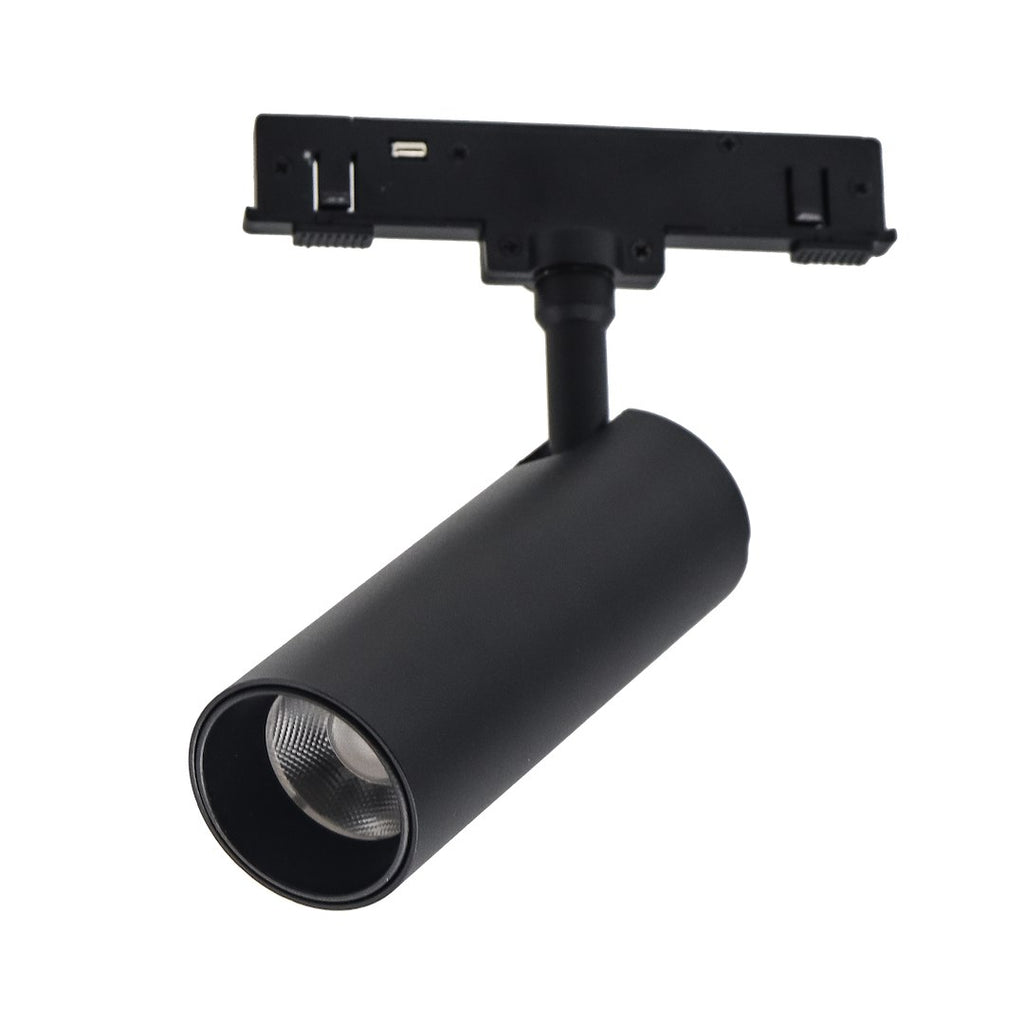 LED spot svjetiljka 5W CCT 48V 6CM za Magnetni sustav SMALL 5 mm širine, CRNA