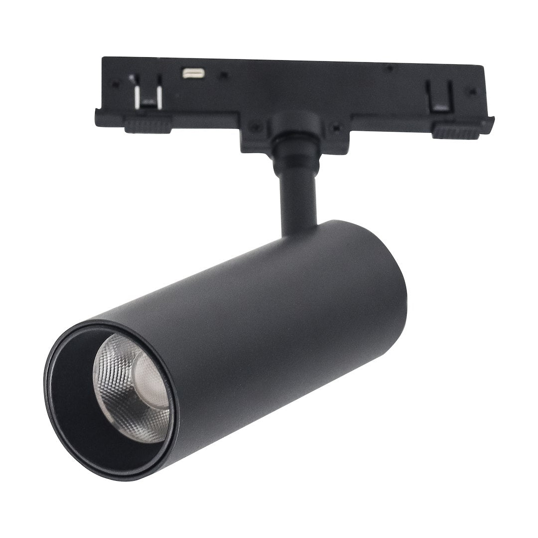 LED spot svjetiljka 10W CCT 48V 10CM za Magnetni sustav SMALL 5 mm širine, CRNA