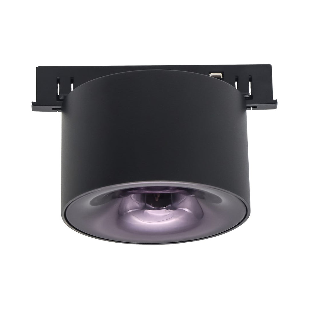 LED spot svjetiljka 7W CCT 48V Ø6CM za Magnetni sustav SMALL 5 mm širine, CRNA