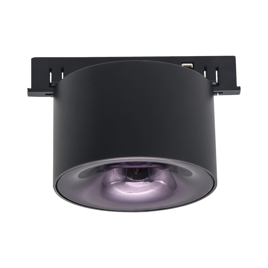 LED spot svjetiljka 7W CCT 48V Ø6CM za Magnetni sustav SMALL 5 mm širine, CRNA