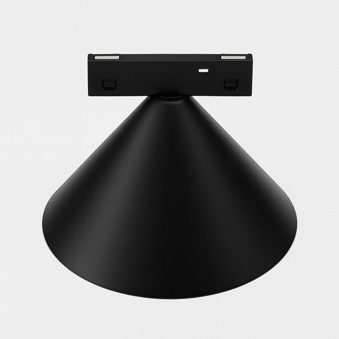 LED spot svjetiljka 7W CCT 48V Ø10CM za Magnetni sustav SMALL 5 mm širine, CRNA