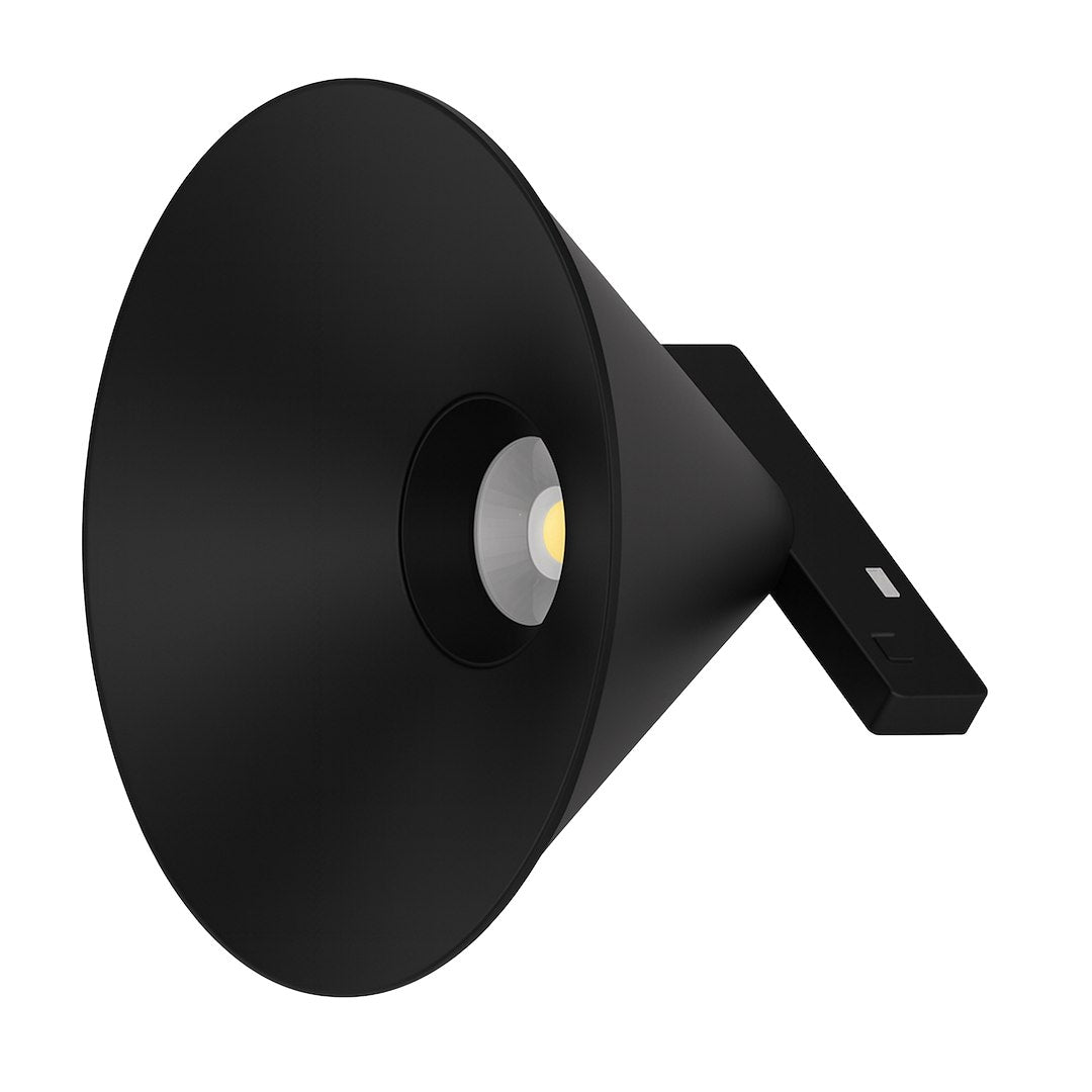 LED spot svjetiljka 7W CCT 48V Ø10CM za Magnetni sustav SMALL 5 mm širine, CRNA