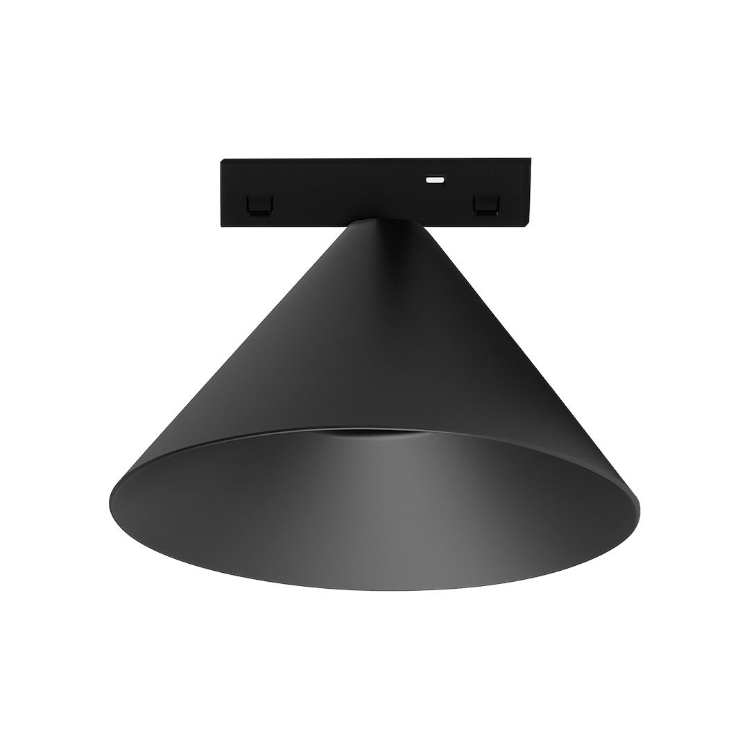 LED spot svjetiljka 7W CCT 48V Ø10CM za Magnetni sustav SMALL 5 mm širine, CRNA