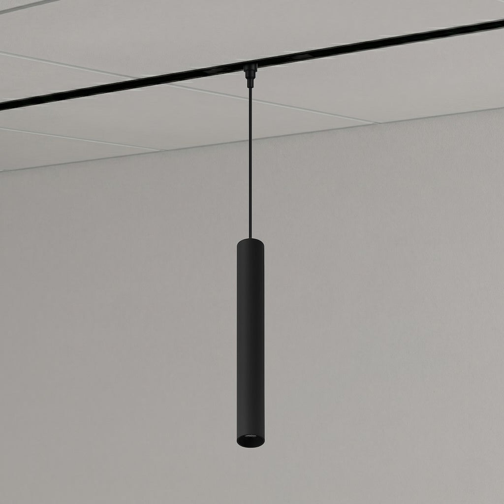 LED viseća svjetiljka 7W CCT 48V 30CM za Magnetni sustav SMALL 5 mm širine, CRNA