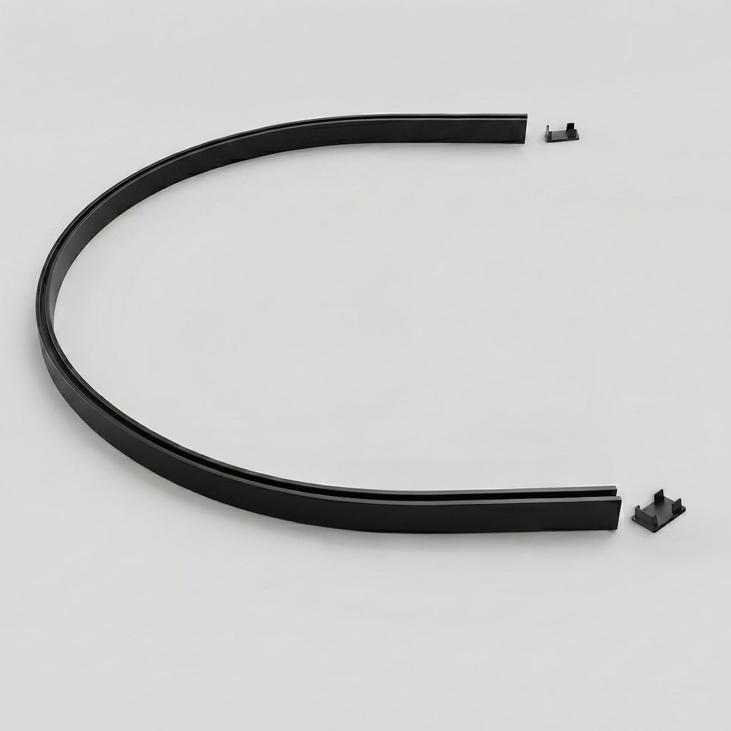Magnetna tračnica kružna 1/2 Ø60 CM za Magnetni sustav SMALL 5 mm širine, CRNA