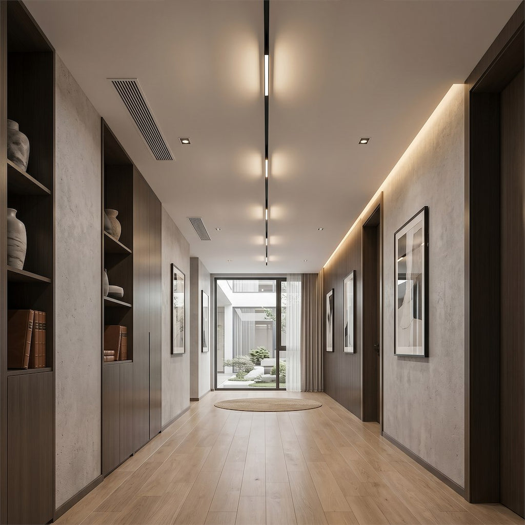 LED svjetiljka 10W CCT 48V 30CM za Magnetni sustav MEDIUM 10 mm širine, CRNA