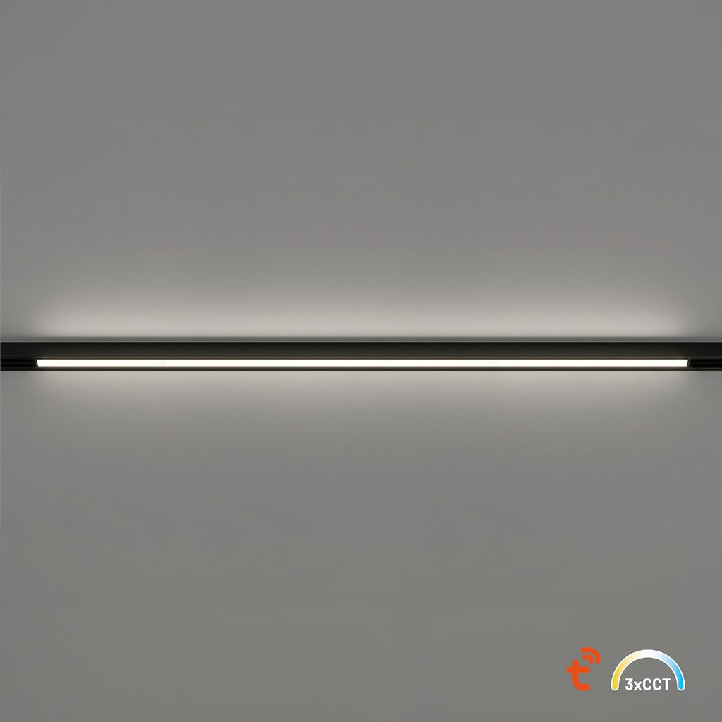 LED svjetiljka 20W CCT 48V 60CM za Magnetni sustav MEDIUM 10 mm širine, CRNA