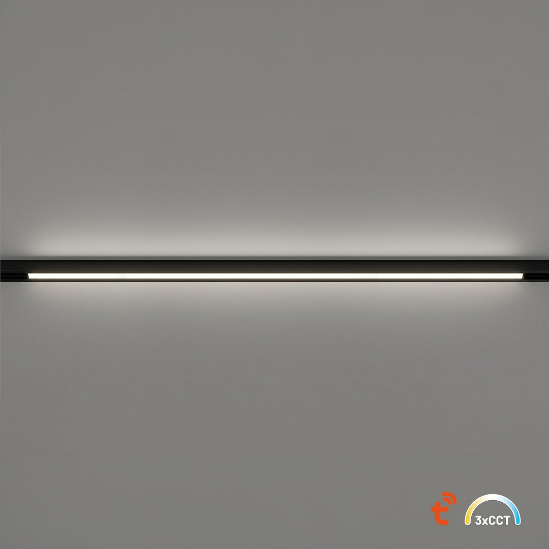 LED svjetiljka 20W CCT 48V 60CM za Magnetni sustav MEDIUM 10 mm širine, CRNA