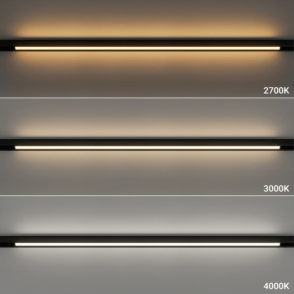 LED svjetiljka 20W CCT 48V 60CM za Magnetni sustav MEDIUM 10 mm širine, CRNA