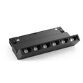 LED spot svjetiljka 6W CCT 48V 10CM za Magnetni sustav MEDIUM 10 mm širine, CRNA