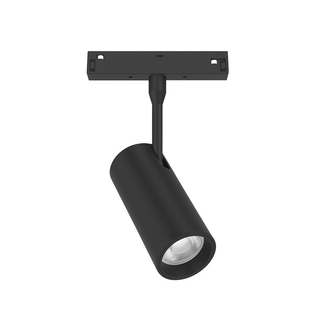 LED spot svjetiljka 12W CCT 48V 10CM za Magnetni sustav MEDIUM 10 mm širine, CRNA