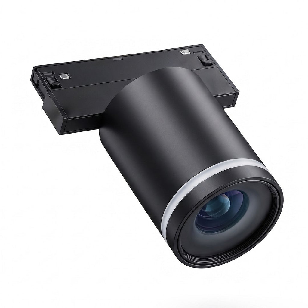LED spot svjetiljka 6W CCT 48V Ø5CM za Magnetni sustav MEDIUM 10 mm širine, CRNA