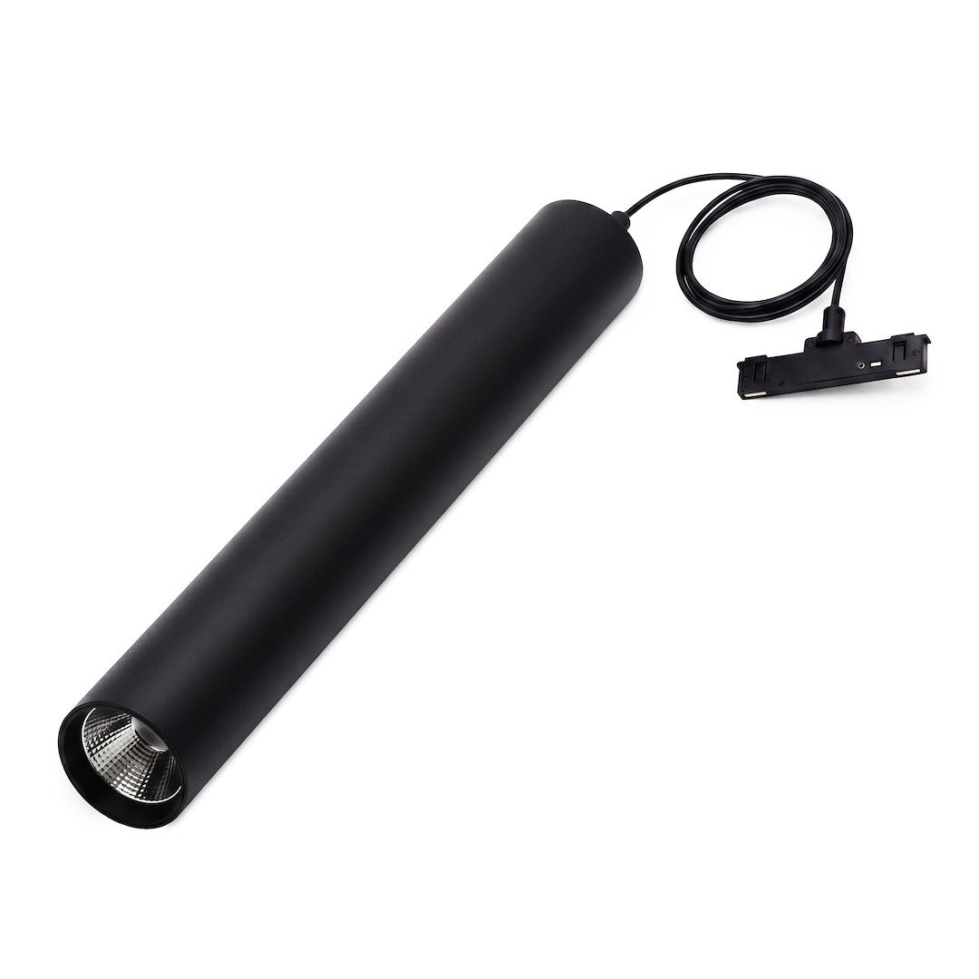 LED viseća svjetiljka 7W CCT 48V 25CM za Magnetni sustav MEDIUM 10 mm širine, CRNA