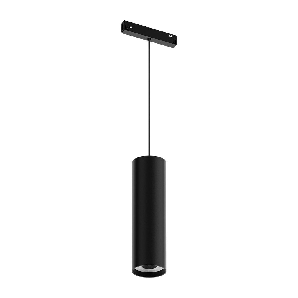 LED viseća svjetiljka 7W CCT 48V 25CM za Magnetni sustav MEDIUM 10 mm širine, CRNA