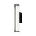 LED zidna svjetiljka Trivia, 6W, CCT, 300MM, IP44, CRNA