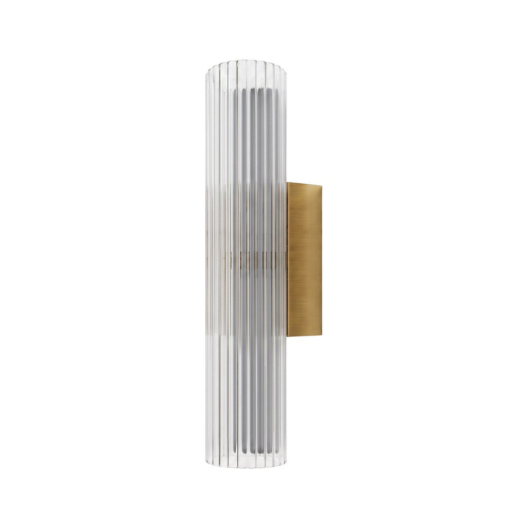 LED zidna svjetiljka Trivia, 6W, CCT, 300MM, IP44, ZLATNA