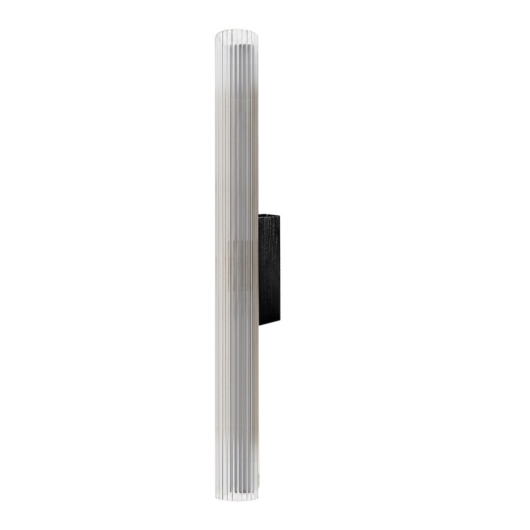 LED zidna svjetiljka Trivia, 11W, CCT, 600MM, IP44, CRNA
