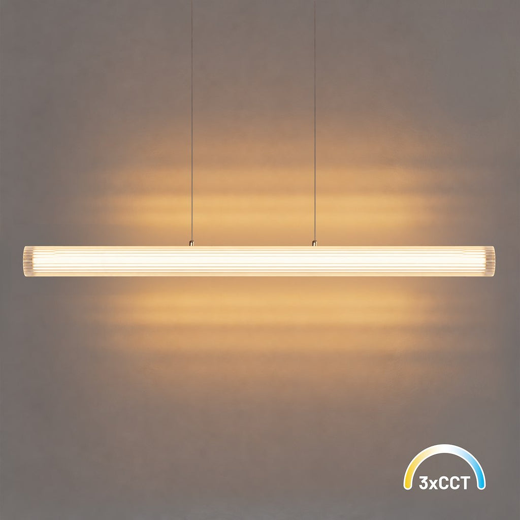 LED viseća svjetiljka Trivia, 16W, CCT, 1200MM, IP44, ZLATNA
